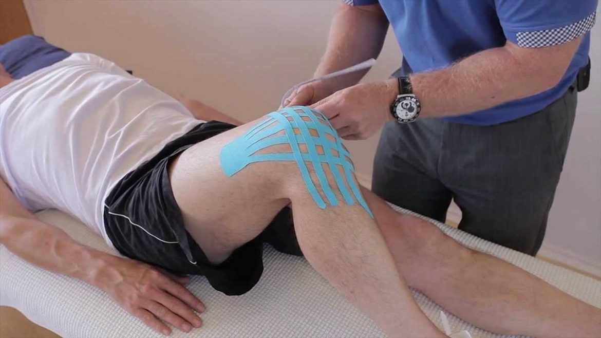 Medical Taping Concept