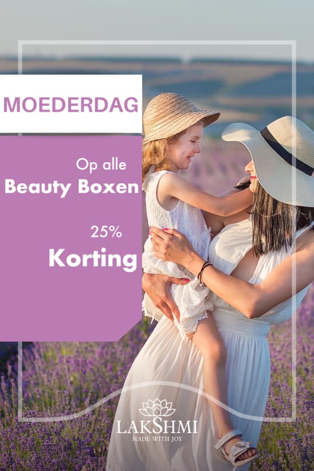 Moederdag korting op alle beauty boxen